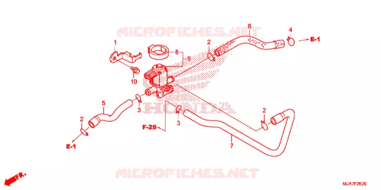 SOUPAPE D'ADMISSION Honda MOTO 750 SHADOW 2020  VT750CSJ