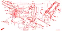 CADRE pour Honda CROSSTOURER 1200 ABS RED 2018