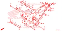 CADRE pour Honda XR 150 2018