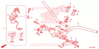 GUIDON   TE DE FOURCHE pour Honda XR 150 2018
