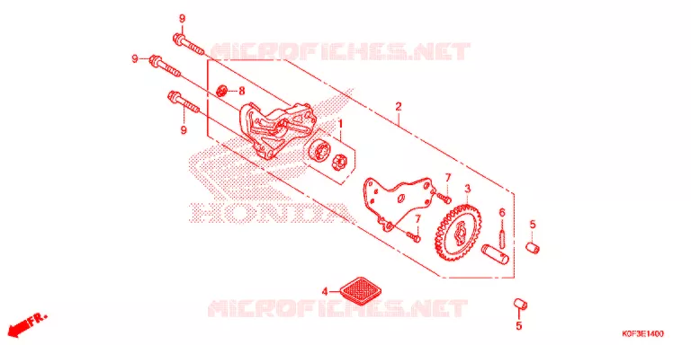 POMPE A HUILE Honda MOTO 125 MONKEY 2021  Z125MAK