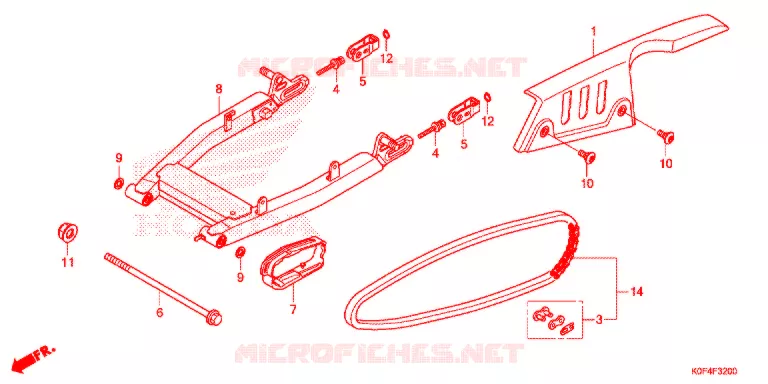 BRAS OSCILLANT Honda MOTO 125 MONKEY 2019  Z125MK