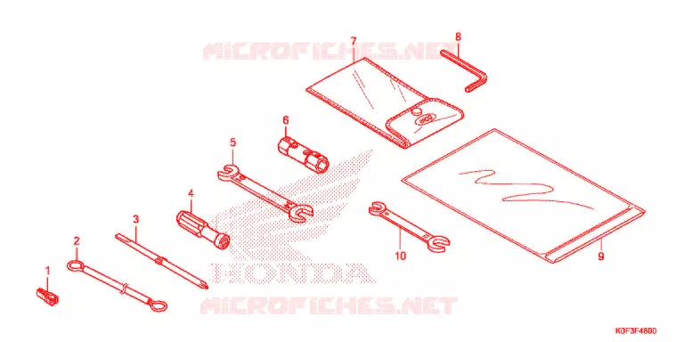OUTIL Honda MOTO 125 MONKEY 2020  Z125MK