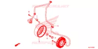ALTERNATEUR pour Honda CB 650 F ABS RED 2018