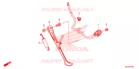 BEQUILLE pour Honda CB 1000 R ABS 2018