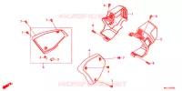 COUVERCLE LATERAL pour Honda CB 1000 R 2018