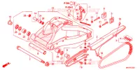 BRAS OSCILLANT pour Honda CBR 1000 ABS RED 2017