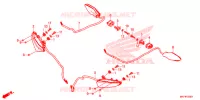 CLIGNOTANT pour Honda CBR 1000 BLACK 2017
