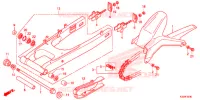 BRAS OSCILLANT pour Honda CBR 300 R 2017