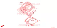 CYLINDRE pour Honda CBR 300 R 2017
