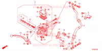 MAITRE CYLINDRE DE FREIN AVANT (STANDARD) pour Honda CBR 300 R 2017