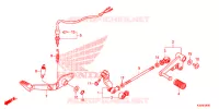 PEDALE pour Honda CBR 300 R 2017