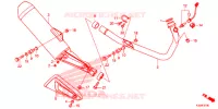SILENCIEUX D'ECHAPPEMENT pour Honda CBR 300 R 2017