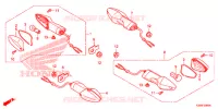 CLIGNOTANT pour Honda CB 300 F 2017