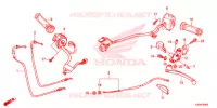 LEVIER DE GUIDON   CABLE   COMMODO pour Honda CB 300 F 2017