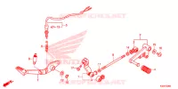 PEDALE pour Honda CB 300 F 2017