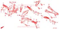 REPOSE PIED pour Honda CBR 1000 RR SP2 2018