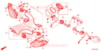 CLIGNOTANT (2) pour Honda CBR 1000 RR SP1 2017