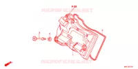 COUVRE CULASSE pour Honda NC 750 X ABS LOWER 2018
