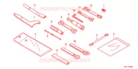 OUTIL pour Honda NC 750 X ABS LOWER 2018