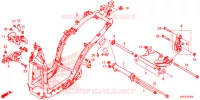 CADRE pour Honda SH 300 I ABS -4ED- 2018