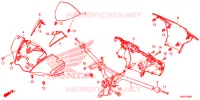 GUIDON   CARENAGE pour Honda SH 300 I ABS -4ED- 2018