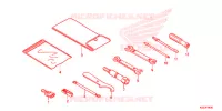 OUTIL pour Honda SH 300 I ABS -4ED- 2018