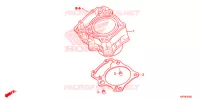 CYLINDRE pour Honda REBEL 300 2017