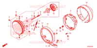 PHARE pour Honda REBEL 300 2017