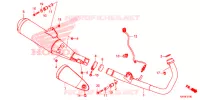 SILENCIEUX D'ECHAPPEMENT pour Honda REBEL 300 2017