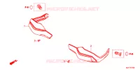PROTEGES MAINS pour Honda AFRICA TWIN CRF 1000 DCT WHITE 2017