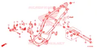 CADRE pour Honda SH 125 D 2E 2017