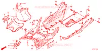 MARCHE PIEDS pour Honda SH 125 D 2E 2017