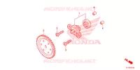 POMPE A HUILE pour Honda SH 125 D 2ED 2017