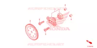 POMPE A HUILE pour Honda SH 125 D 3E 2017