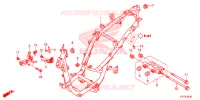 CADRE pour Honda SH 125 D E 2017