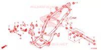 CADRE pour Honda SH 125 D ED 2017