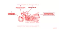AUTOCOLLANTS pour Honda CTX 1300 2017