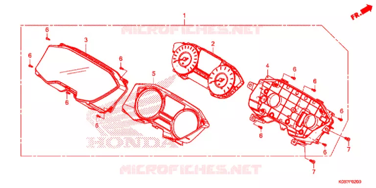 COMPTEUR  Honda SCOOTER 300 FORZA 2019  NSS300AK