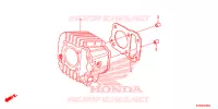 CYLINDRE pour Honda CRF 110 2018