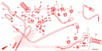 LEVIER DE GUIDON   CABLE   COMMODO pour Honda CRF 110 2018
