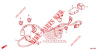 FAISCEAU DES FILS pour Honda CRF 125 F 2018