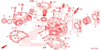 CULASSE pour Honda FOURTRAX 420 RANCHER 4X4 Manual Shift 2018