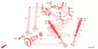 ARBRE A CAMES   SOUPAPE pour Honda FOURTRAX 500 RUBICON 2018
