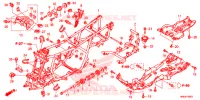 CADRE pour Honda FOURTRAX 500 RUBICON 2018
