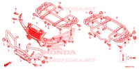 SUPPORT pour Honda FOURTRAX 500 RUBICON 2018