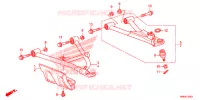 TRIANGLES AVANT pour Honda FOURTRAX 500 RUBICON IRS EPS 2018
