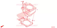 CYLINDRE pour Honda FOURTRAX 500 RUBICON IRS EPS 2018