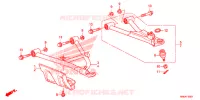 TRIANGLES AVANT pour Honda FOURTRAX 500 RUBICON IRS EPS 2018