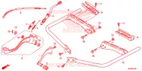 PEDALE   REPOSE PIED pour Honda FOURTRAX 500 FOREMAN 4X4 ES PS 2018